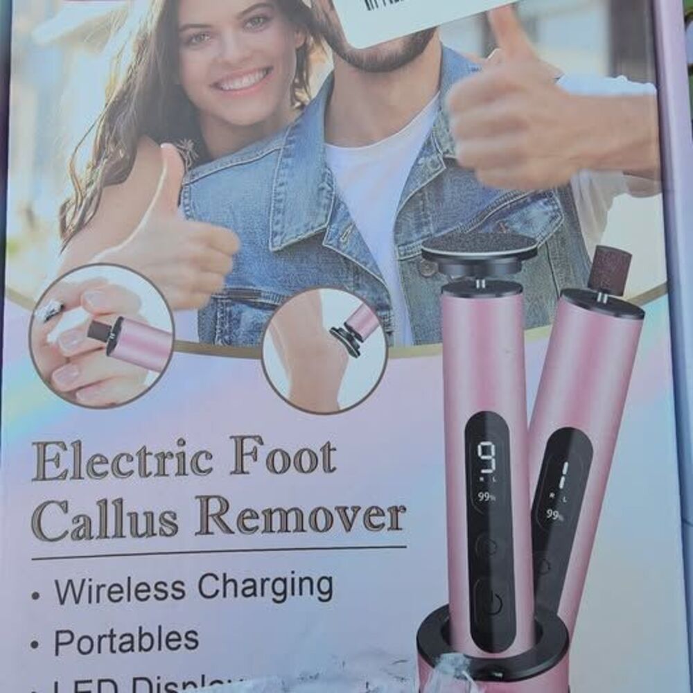 EFCRBS Electric Foot Callus Remover – Rechargeable, Used